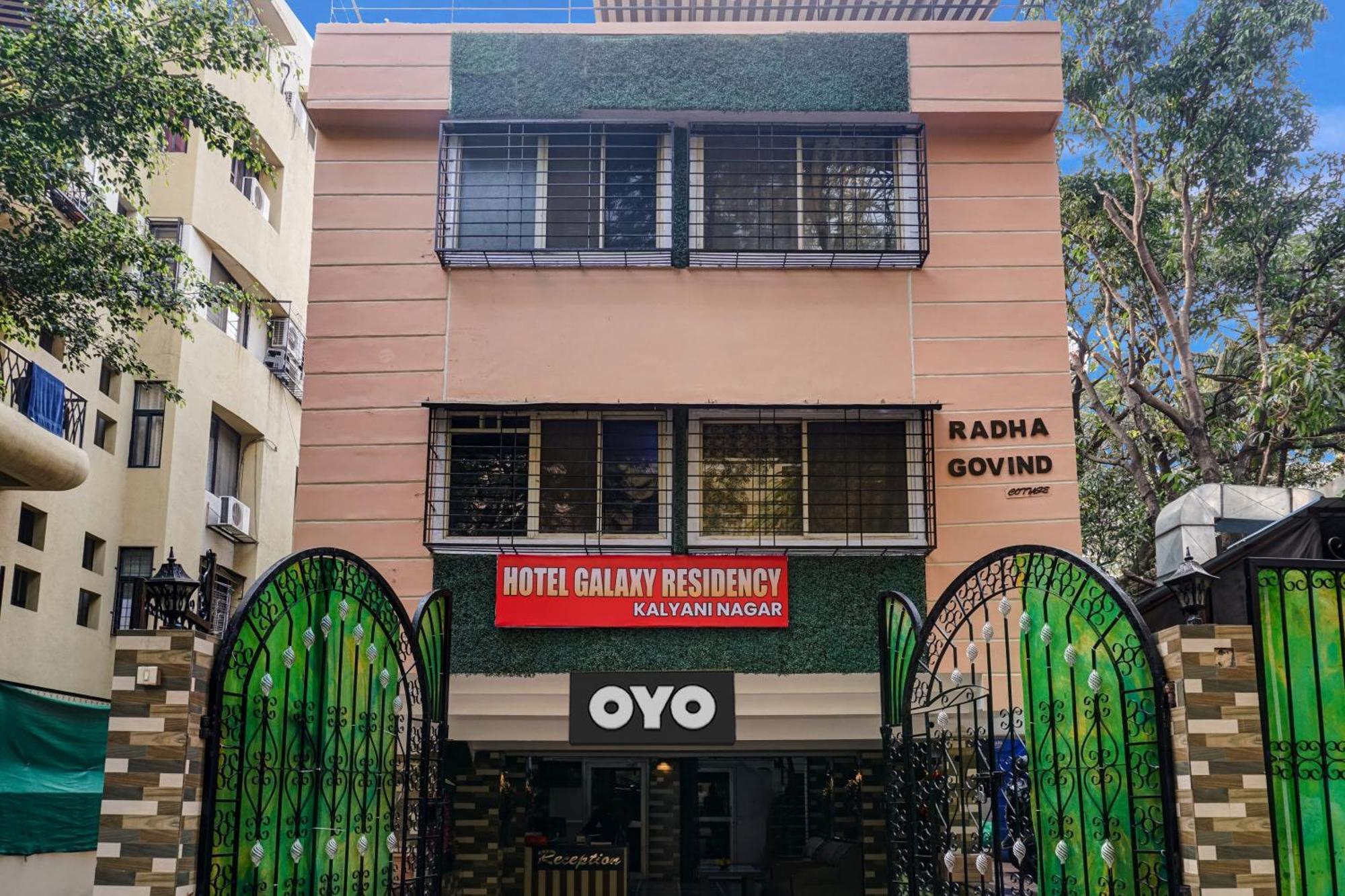 Hotel Galaxy Residency Kalyani Nagar Pune Exteriör bild