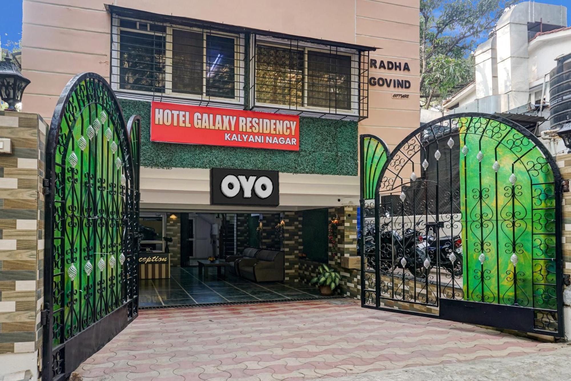 Hotel Galaxy Residency Kalyani Nagar Pune Exteriör bild